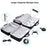 GAMWING B06 For Sony PS5 Slim Game Console Storage Bag EVA Shoulder Bag Handbag - Black - 3