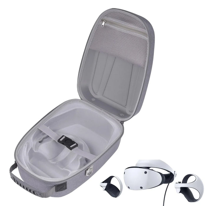 GAMWING For Sony PS5 VR2 EVA Shockproof Storage Case Handbag - Grey - 2
