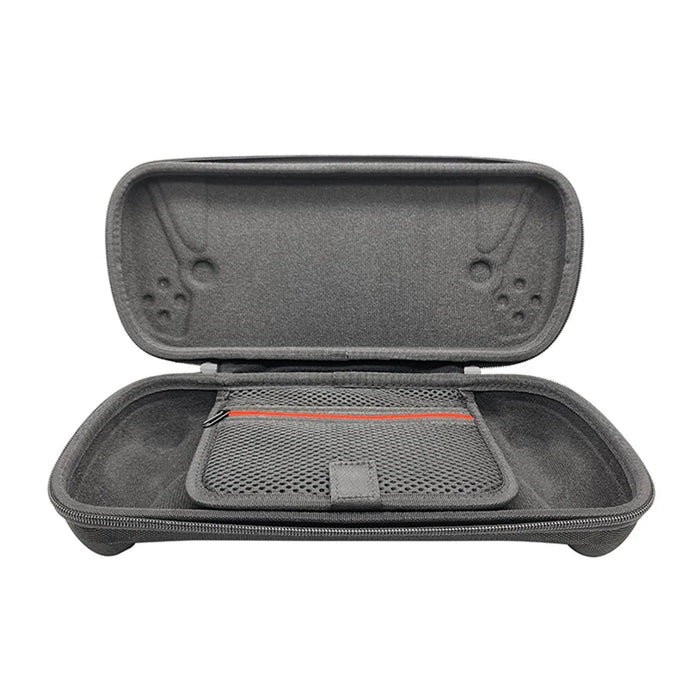 For PlayStation Portal Shockproof Storage Bag Game Console Carrying Case - Cross Texture PU Leather - 2
