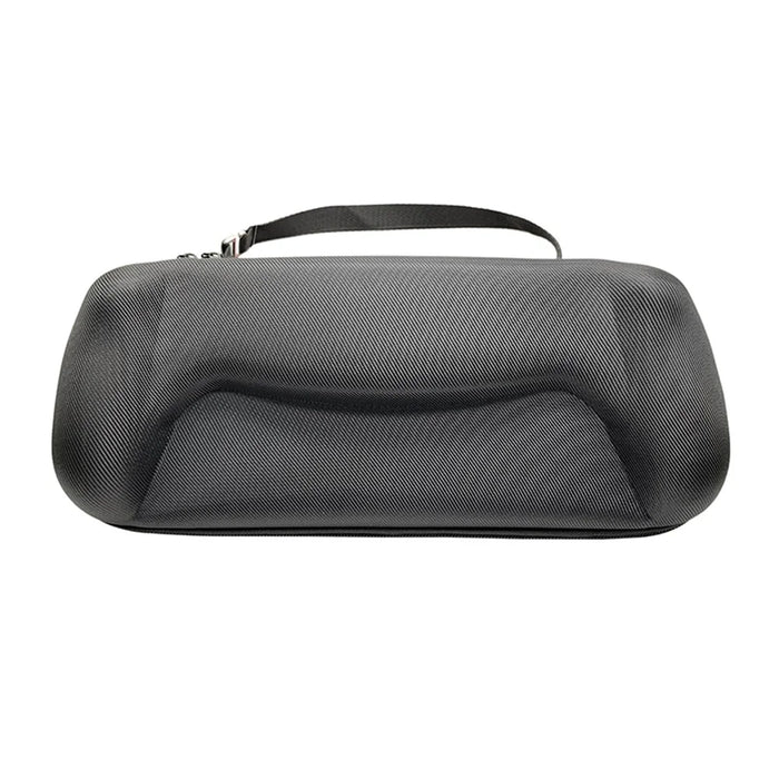 For PlayStation Portal Shockproof Storage Bag Game Console Carrying Case - Cross Texture PU Leather - 5