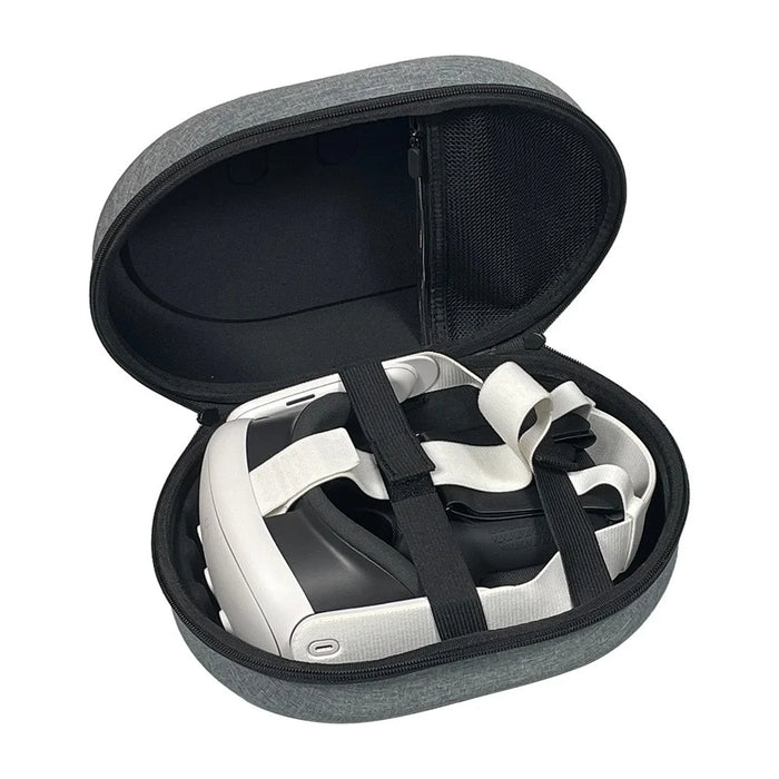 For Meta Quest 3 VR Headset Carrying Case EVA Shockproof Handbag Storage Bag - 7