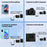SJCAM M1 Wireless Lavalier Microphone, 1 Transmitter+2 Receivers Mic Set with Charging Case - 5