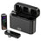 J88 Wireless Lavalier Live Streaming Microphone (2 Microphones+1 Receiver) - Type-C / Black - 1