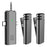 S17 For iPhone+Type-C+3.5mm AUX 3-In-1 Wireless Lavalier Microphone for Cell Phones, Cameras - 1