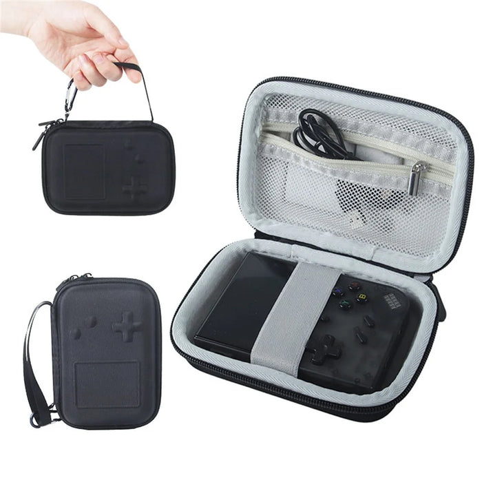 For ANBERNIC RG35XX Plus Game Console EVA Storage Bag Portable Carrying Pouch Organizer - 1