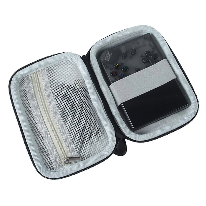 For ANBERNIC RG35XX Plus Game Console EVA Storage Bag Portable Carrying Pouch Organizer - 7