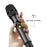 H21H Home Karaoke UHF Wireless Hand-Held Microphone, 2 Mic + 1 Receiver - Grey - 3