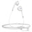 MCDODO HP-6070 MDD Type-C with Wire Earphones - White - 1