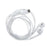MCDODO HP-6070 MDD Type-C with Wire Earphones - White - 3
