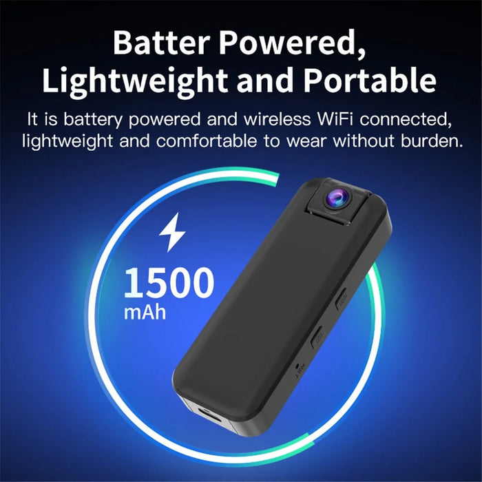 L15WIFI Outdoor Sports Video Recording Camera DV Rotatable Lens WiFi HD Infrared Night Vision Camera - 5