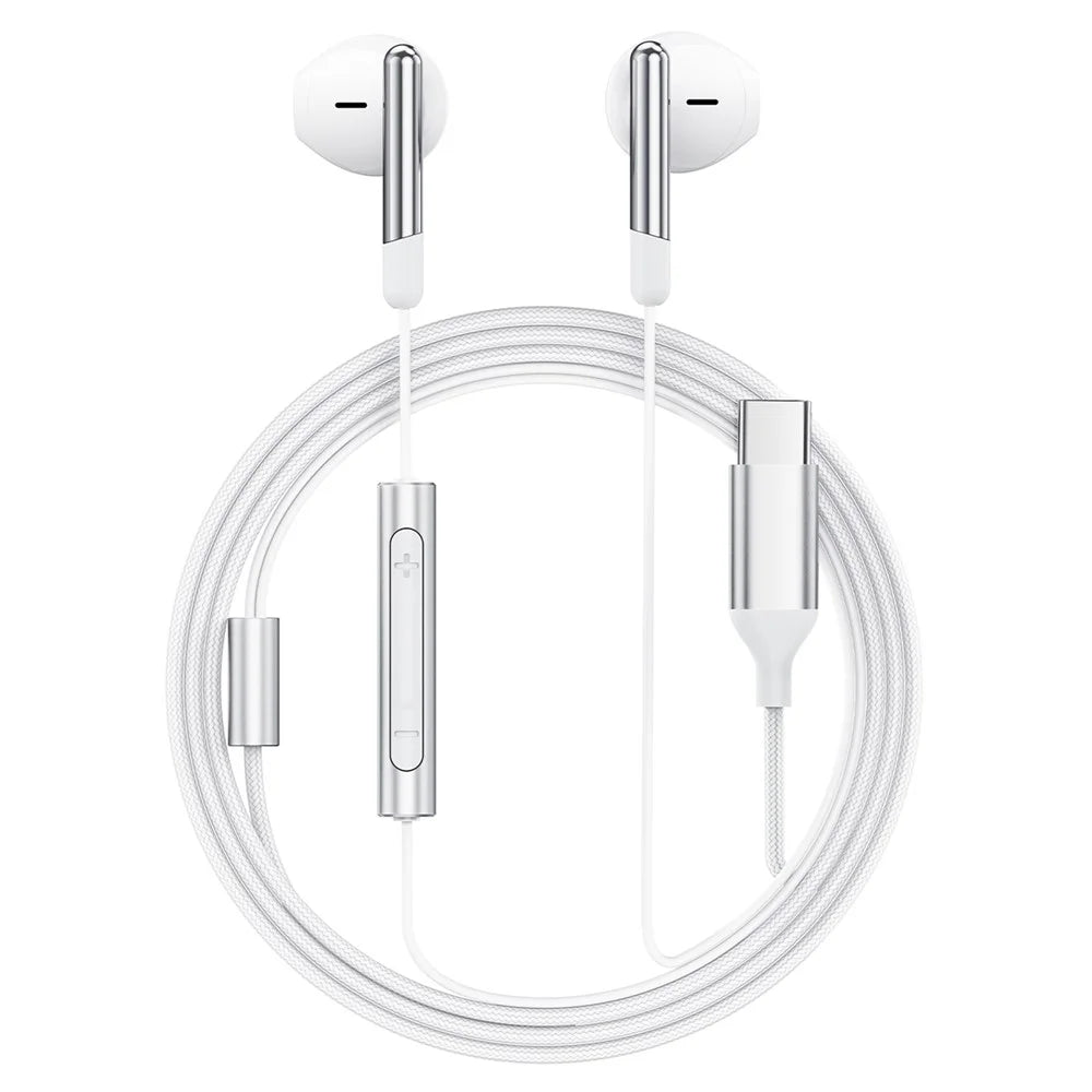 ACEFAST L3 1.2m USB-C Wired Earphone Clear Sound Headphone with Mic Control - 1