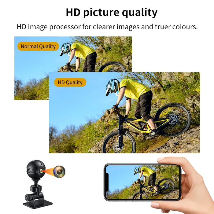 X3 30W Mini DV Wireless Infrared Night Vision Camera Home Security Indoor HD WiFi Camera - 5