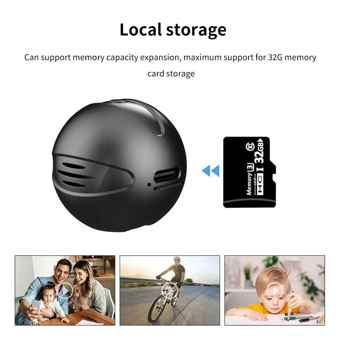 X3 30W Mini DV Wireless Infrared Night Vision Camera Home Security Indoor HD WiFi Camera - 7