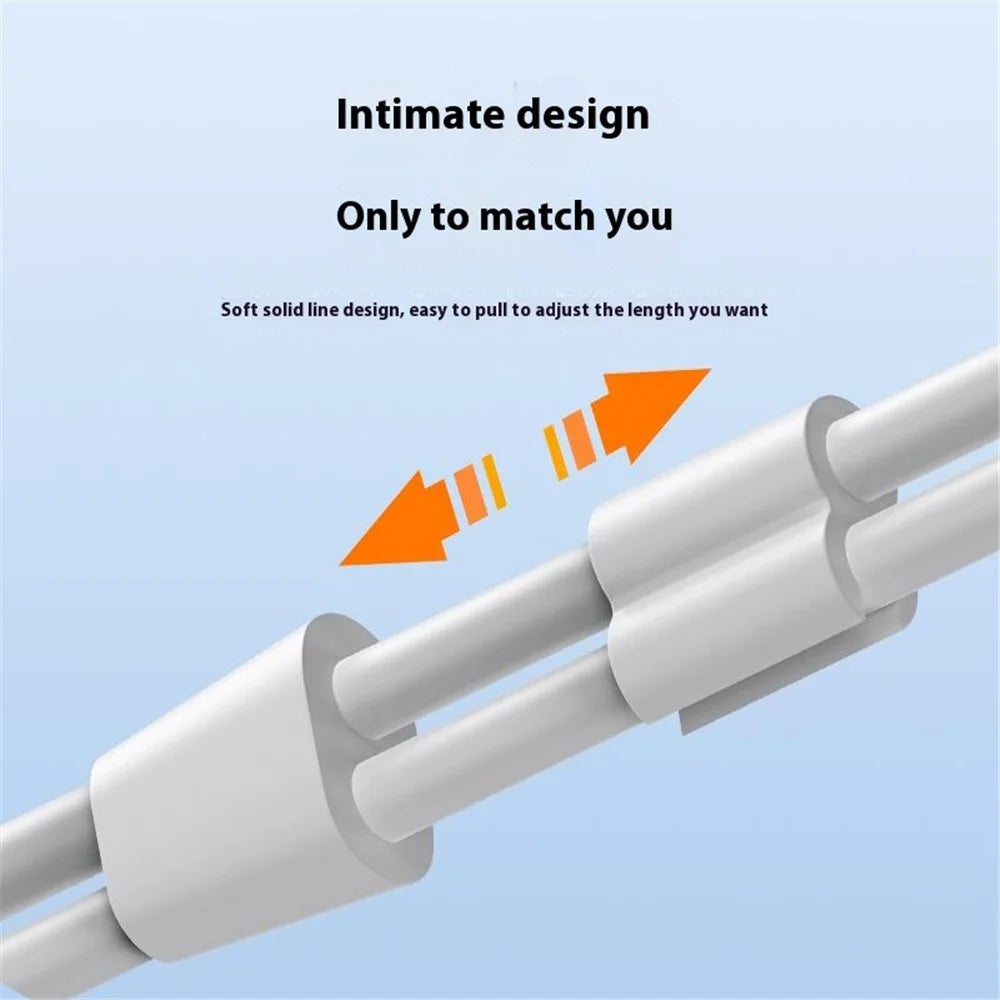 Type-C / 8-Pin 2-in-1 Wired Earphone Digital Chip Stereo Wire Control Phone Music Headset - 5