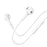 MCDODO HP-7500 Wired Control Headset Type-C Plug Audio Earphone with Mic for Xiaomi Samsung, etc. - White - 2