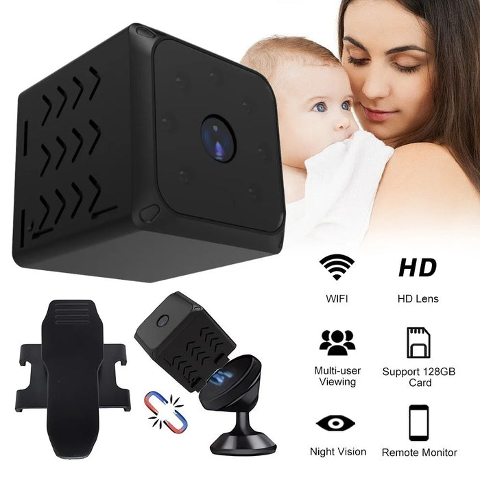 WK14 Wireless Home Security Camera Remote Monitoring Night Vision WiFi Camera - 4