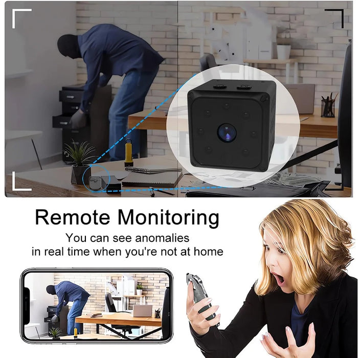 WK14 Wireless Home Security Camera Remote Monitoring Night Vision WiFi Camera - 6
