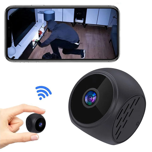 WK12 WiFi Wireless Camera Home Security Pet Baby Monitor Night Vision Indoor Camera - 1