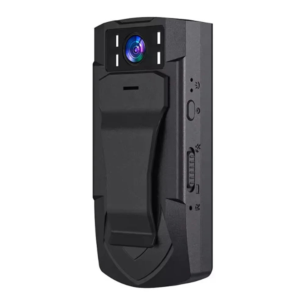 MD33 Mini Body Camera Back Clip Bodycam Outdoor Sports Video Recorder with Night Vision, Wide Angle - 1