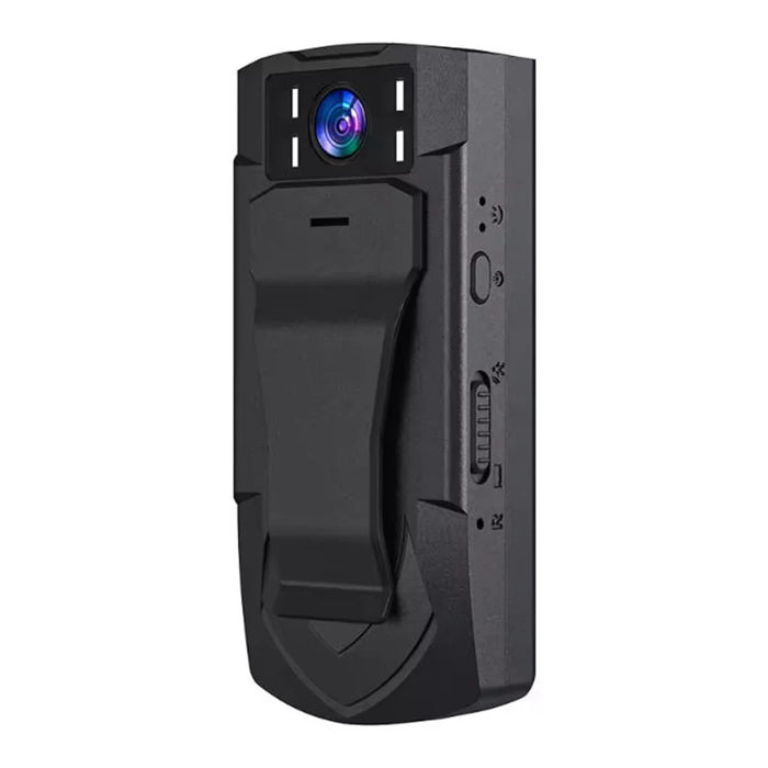 MD33 Mini Body Camera Back Clip Bodycam Outdoor Sports Video Recorder with Night Vision, Wide Angle - 1