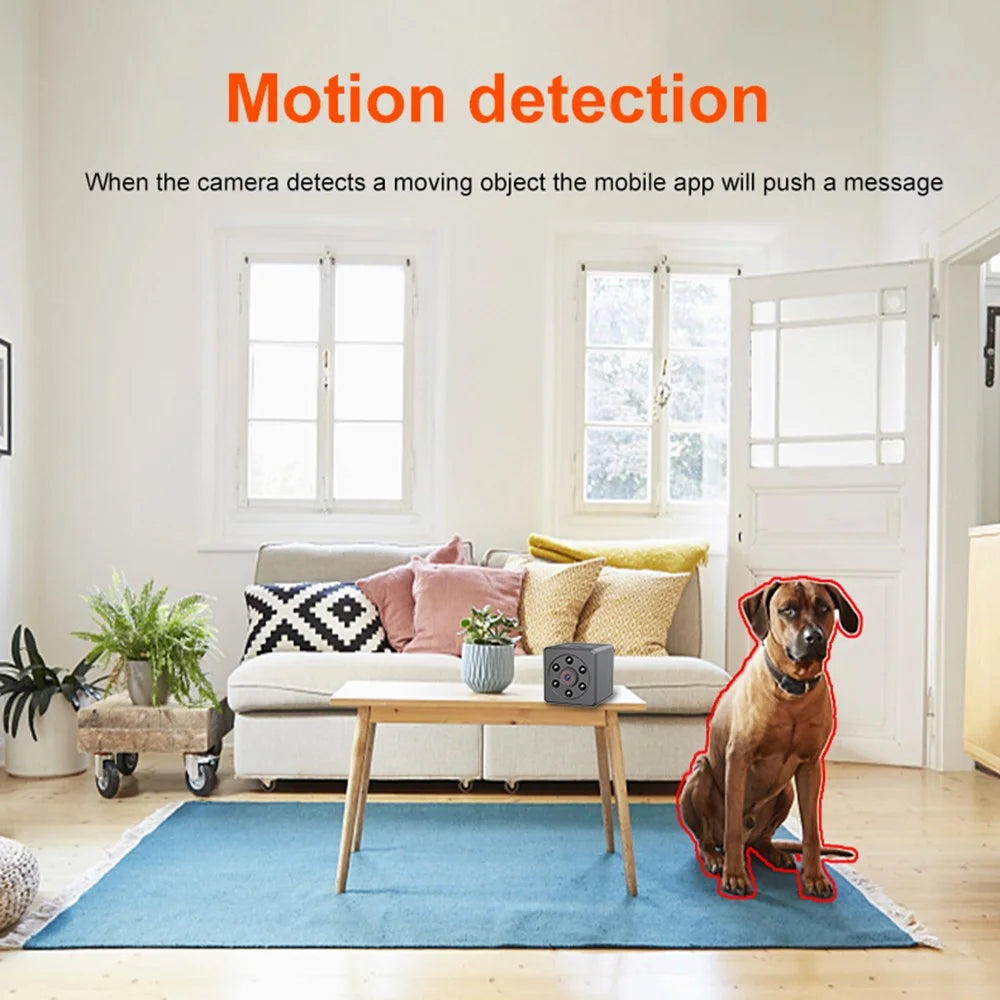 MD18 1080P Wireless Security Camera Motion Detection Night Vision Home Pet Baby Monitor - 2