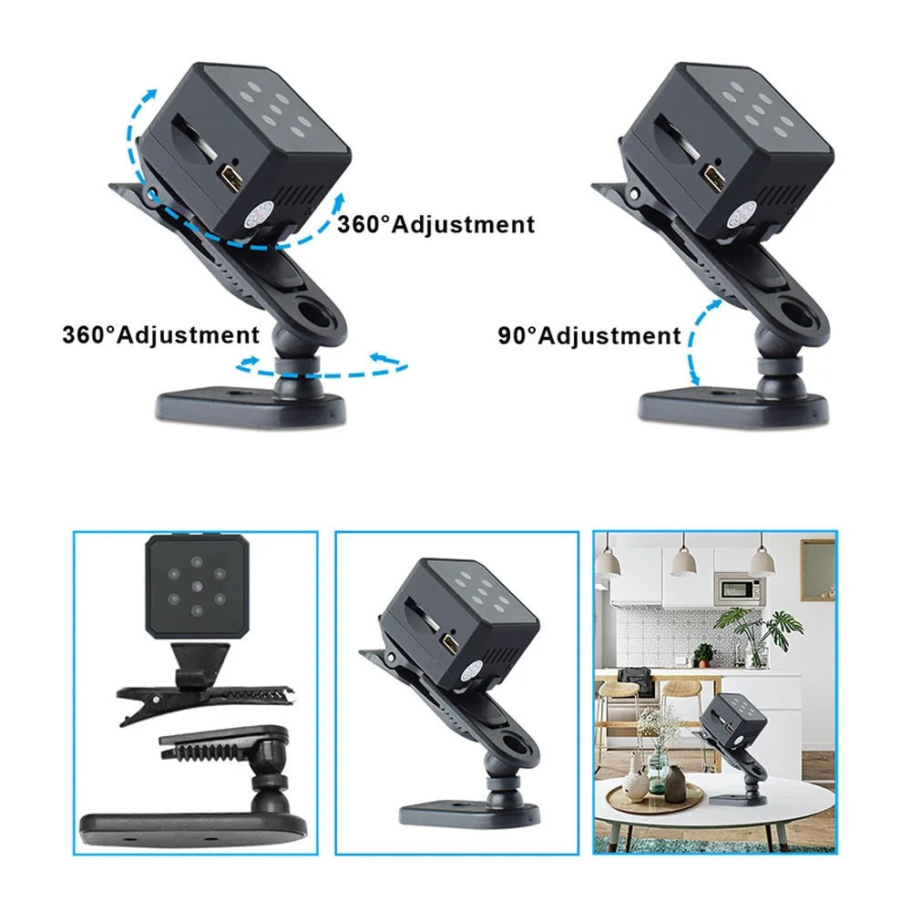 MD16 Hone Surveillance Camera Magnetic Design Motion Detection Night Vision Pet Baby Monitor - 6