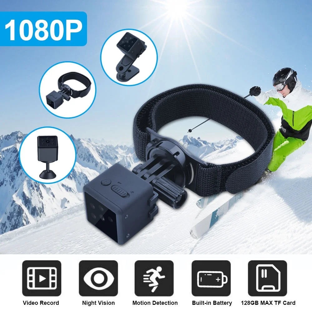 MD25 Home Security Outdoor Wireless Sport Camera Motion Detection Mini HD Night Vision Camera - 3
