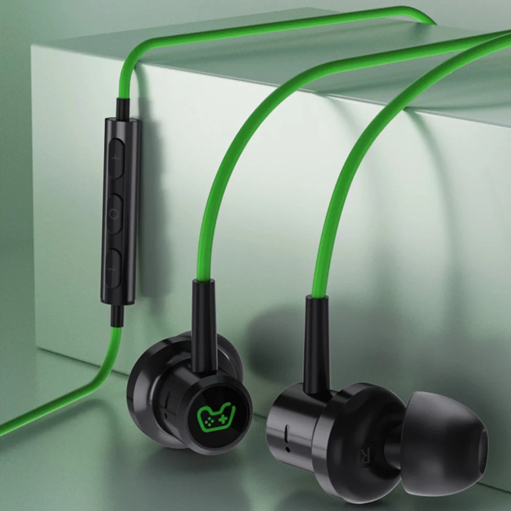 ME515W 3.5mm Wired Earphone Built-In Microphone HiFi Sound Music Gaming Magnetic Headset - 3