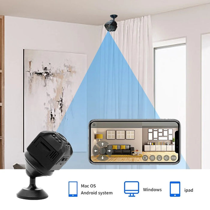 X5 Home Security Outdoor Sport Camera Motion Detection Mini Night Vision WiFi HD Camera - 3
