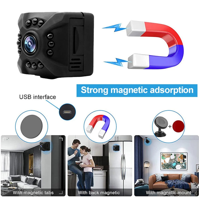 X5 Home Security Outdoor Sport Camera Motion Detection Mini Night Vision WiFi HD Camera - 6