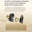 ND DD3 4 Modes Adjustable In-Ear Earphones HiFi Sound Wired Headphones, No Mic / Tuned Version - Black - 2