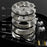 ND X12 Wired Earphones 10mm Dynamic Driver +5BA HiFi In-Ear Headphones with Detachable Cable, with Mic - Silver - 5