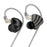 ND Nice HiFi Sound Headphones In Ear 0.75mm 2-Pin Interface Wired Earbuds - Black / No Mic - 1