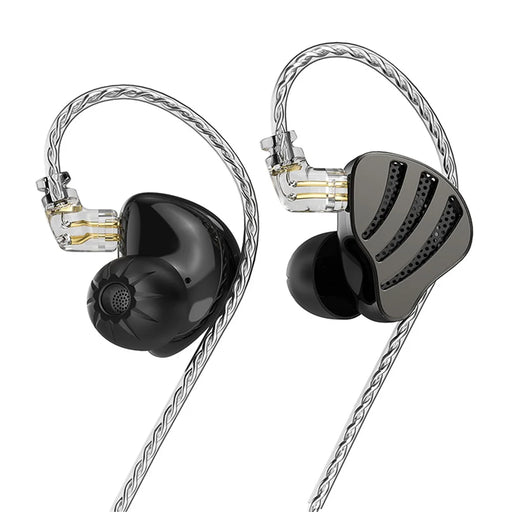 ND Nice HiFi Sound Headphones In Ear 0.75mm 2-Pin Interface Wired Earbuds - Black / No Mic - 1