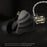 ND Nice HiFi Sound Headphones In Ear 0.75mm 2-Pin Interface Wired Earbuds - Black  /  with Mic - 5
