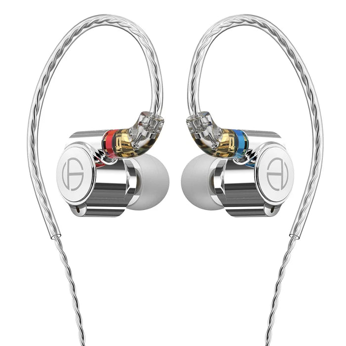 TRN TA1 Detachable 3.5mm Wired In-Ear Earphone MMCX Interface Heavy Bass Headset with Mic - 1