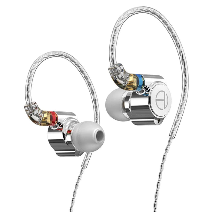 TRN TA1 Detachable 3.5mm Wired In-Ear Earphone MMCX Interface Heavy Bass Headset with Mic - 2