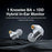 TRN TA1 Detachable 3.5mm Wired In-Ear Earphone MMCX Interface Heavy Bass Headset with Mic - 4