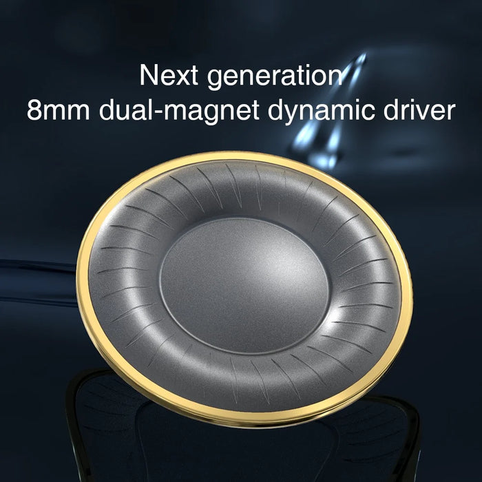 TRN TA1 Detachable 3.5mm Wired In-Ear Earphone MMCX Interface Heavy Bass Headset with Mic - 7