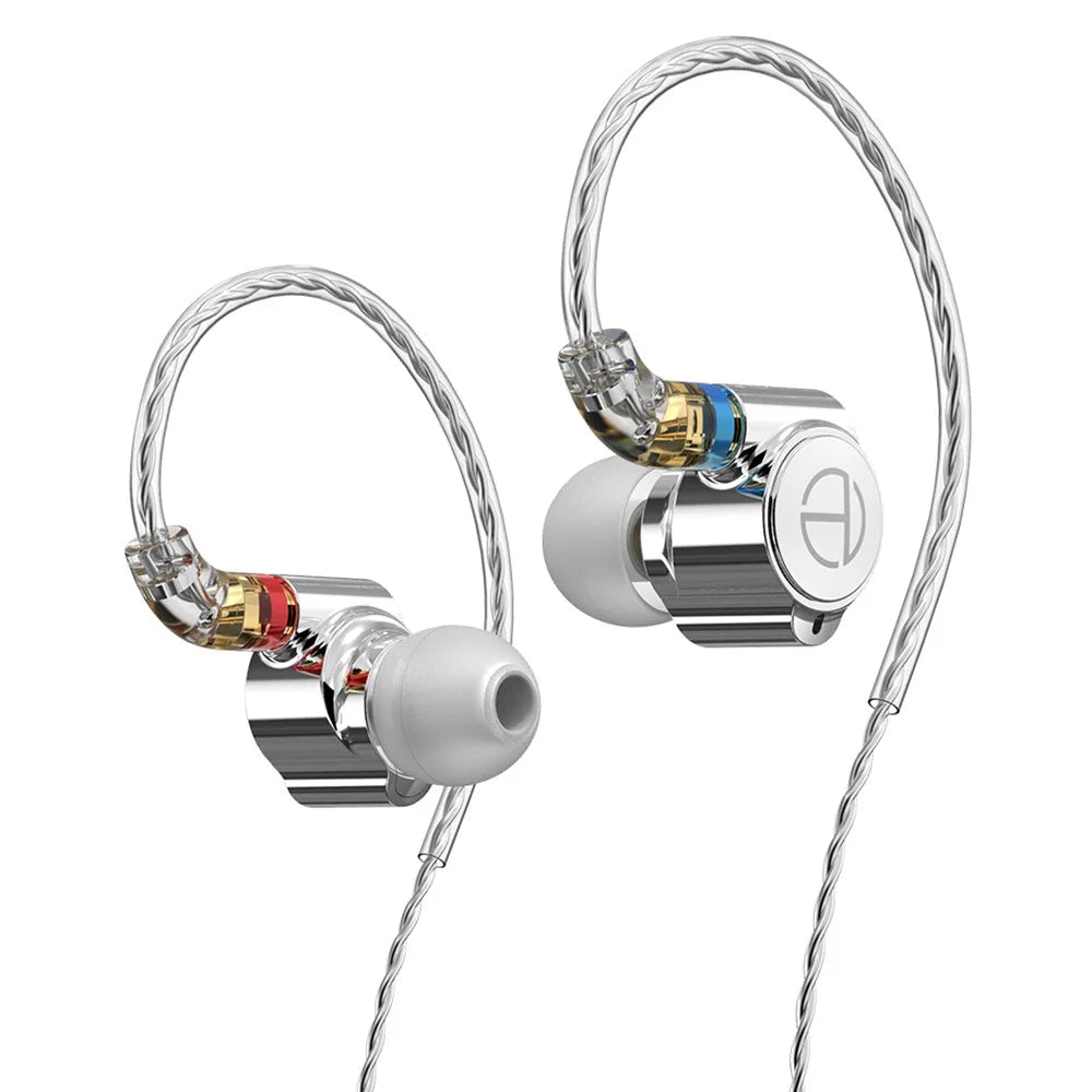 TRN TA1 Detachable 3.5mm Wired In-Ear Earphone MMCX Interface Heavy Bass Headset, Standard Version - 1