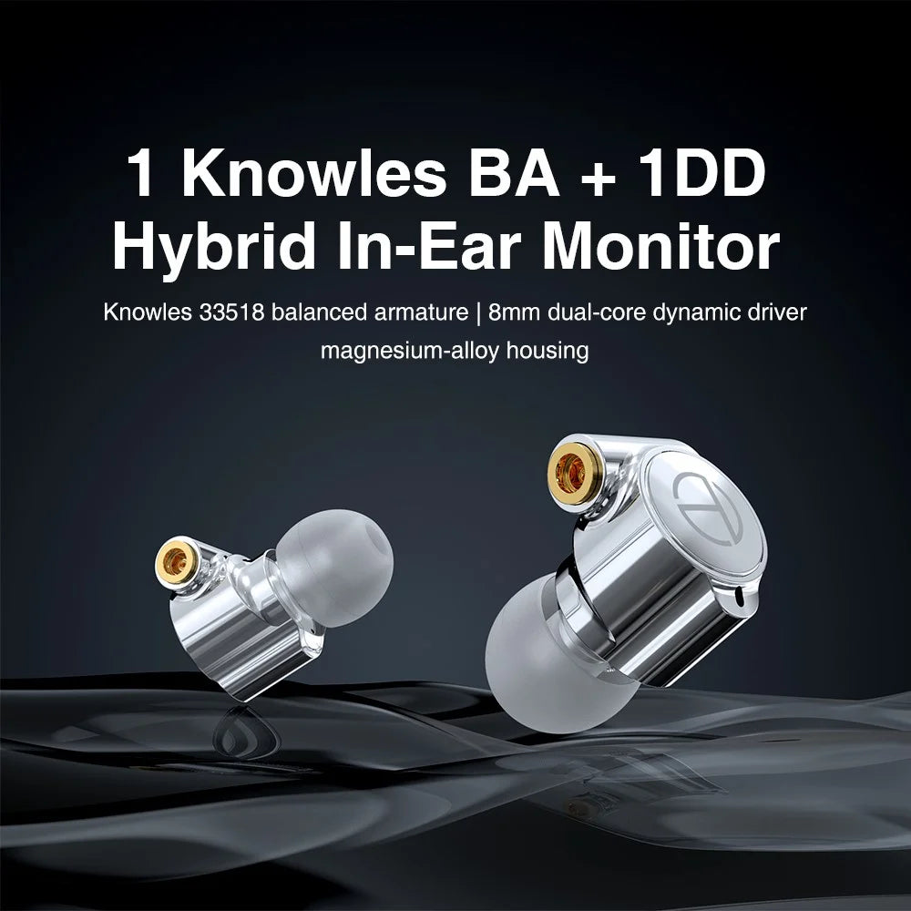 TRN TA1 Detachable 3.5mm Wired In-Ear Earphone MMCX Interface Heavy Bass Headset, Standard Version - 4