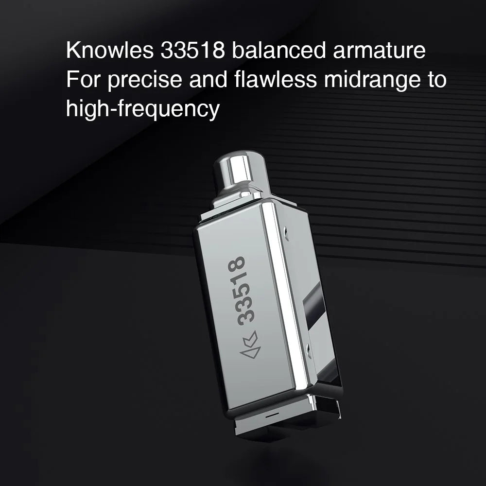TRN TA1 Detachable 3.5mm Wired In-Ear Earphone MMCX Interface Heavy Bass Headset, Standard Version - 6