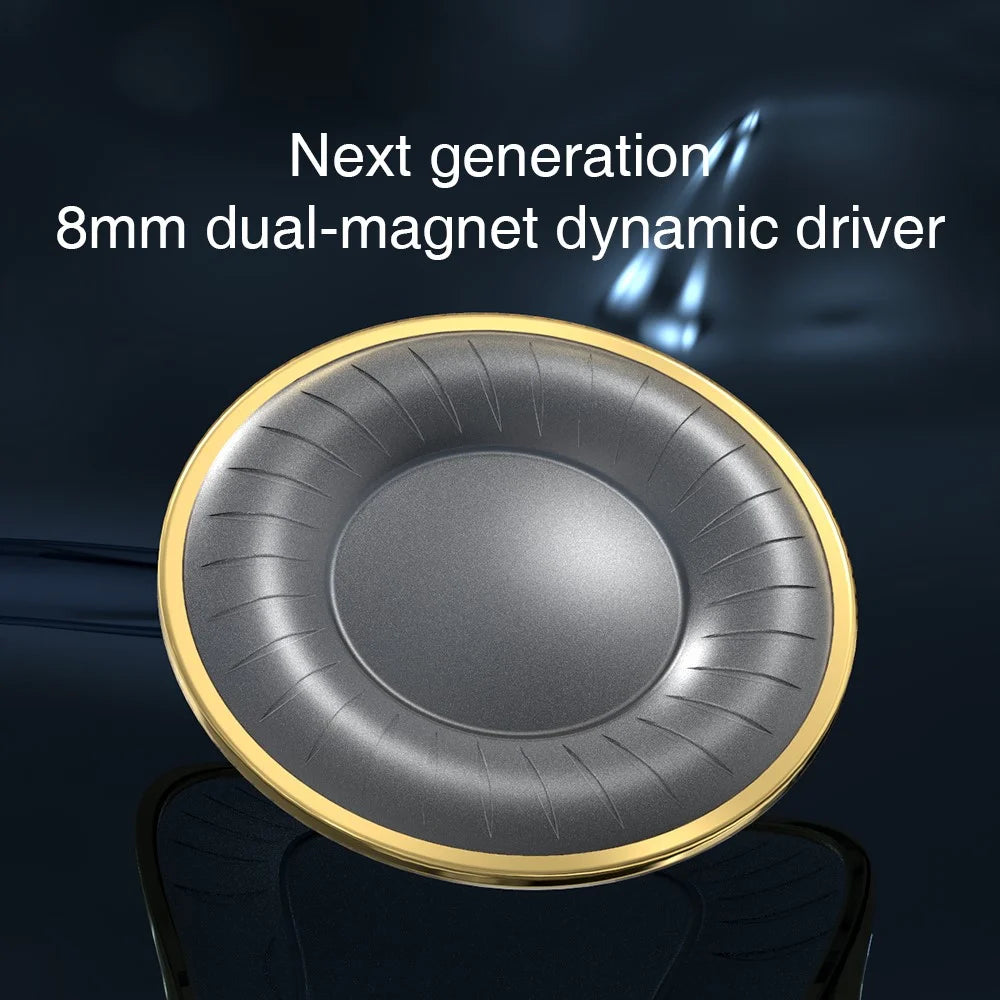 TRN TA1 Detachable 3.5mm Wired In-Ear Earphone MMCX Interface Heavy Bass Headset, Standard Version - 7