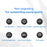 TRN MT4 PRO Detachable 3.5mm Wired In-Ear Earphone Dual Dynamic Driver HiFi Headset, without Mic - Blue - 3