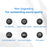 TRN MT4 PRO Detachable 3.5mm Wired In-Ear Earphone Dual Dynamic Driver HiFi Monitor Headphone with Mic - Blue - 3