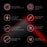 TRN Mars Detachable 3.5mm Wired In-Ear Earphone 3-Unit Vibration Gaming Headset with Mic, 2m - 3