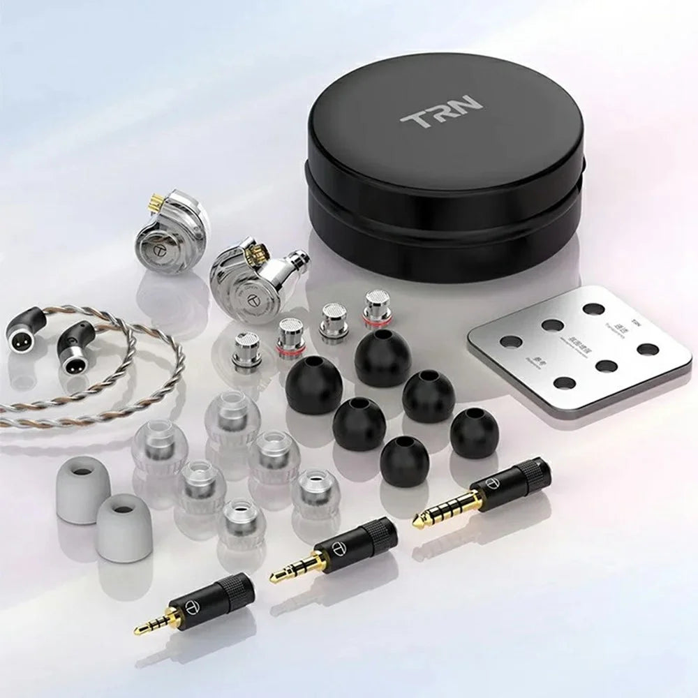 TRN Conch Earphone DLC Diamond Diaphragm Dynamic Driver In-Ear Monitor Tuning Headphones, with Mic - 7