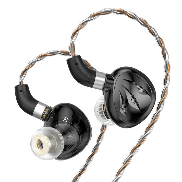 TRN Rosefinch Detachable 3.5mm Wired In-Ear HiFi Earphone 12mm Planar Magnetic Driver Headset - 2