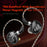 TRN Rosefinch Detachable 3.5mm Wired In-Ear HiFi Earphone 12mm Planar Magnetic Driver Headset - 3
