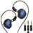 TRN Azure Dragon 2.5+3.5+4.4mm Wired HiFi Earphone 14.6mm Planar Diaphragm Detachable In-Ear Headset - 1